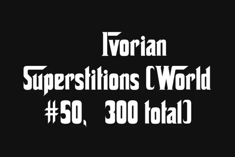 🇨🇮 Ivorian Superstitions